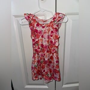 Vibrant Floral Romper for Kids